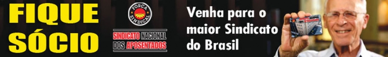 Por que ser s�cio do Sindicato Nacional dos Aposentados